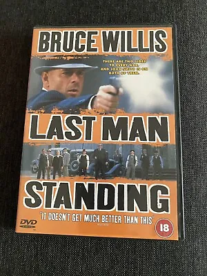 Last Man Standing DVD Bruce Willis (1999) • £2