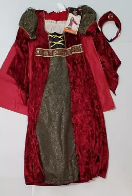 Girls M 7-8 Medieval Princess Renaissance Faire Halloween Costume Hyde & Eek New • $25.15