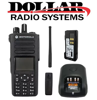 Motorola XPR7580 800-900Mhz 1000Ch Digital Analog Trunking Radio AAH56UCN9KB1AN • $449.99