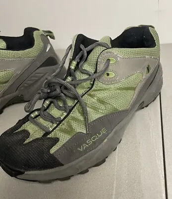 Vasque Womens Size 9M Constant Velocity Athletic Trail Running Shoes Green VEGAN • $24.95