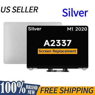 $239 • Buy For MacBook Air A2337 M1 2020 EMC 3598 LCD Screen Display Full Assembly Silver