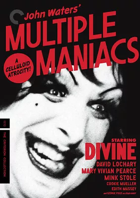 Multiple Maniacs (1970) Criterion Collection DVD 2017 (John Waters Divine) • $20