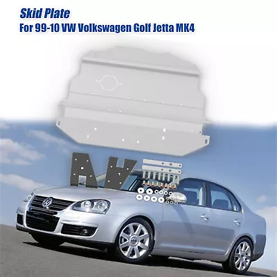 Aluminum Skid Plate Belly Pan For 99-10 VW Volkswagen Golf Jetta MK4 New Beetle • $137.99