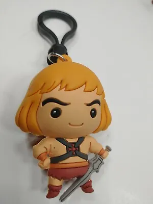 Masters Of The Universe * He-Man Figural Clip * Blind Bag Keychain Key Chain • $5.59