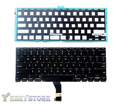 US Keyboard 4 11  Macbook Air A1370 A1465 11 12  MC968 MC969 MD223 MD224 Backlit • $29.95