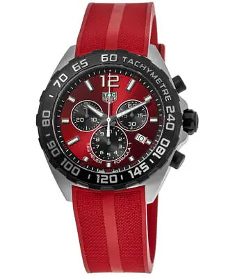 New Tag Heuer Formula 1 Chronograph Red Dial Men's Watch CAZ101AN.FT8055 • $1434.06