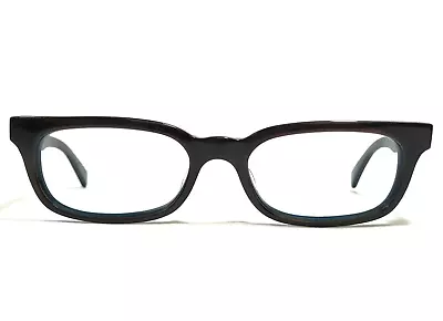 Paul Smith Eyeglasses Frames PS-434 TUSTL Dark Brown Blue Rectangular 51-19-145 • $84.99