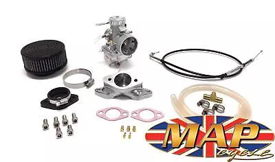 Norton Atlas Single Mikuni VM32 32mm Conversion Carburetor Kit MAP0387 • $379.95