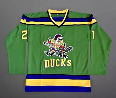 Hockey Jersey The Mighty Ducks Movie Jersey #21 Portman Adult Size S BRAND NEW • $22.99