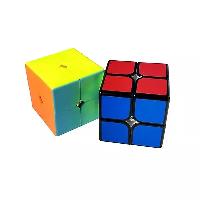 2 Pack Of Classic Magic Cube 2  2x2 Smart Speed Cube Educational Game Brain T... • $11.36