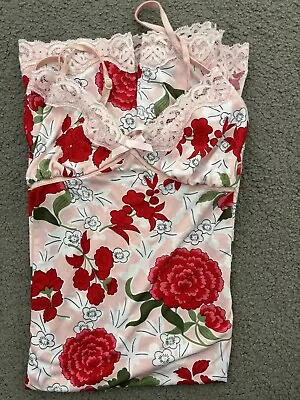 2x Peter Alexander Floral Nightie Lace Excellent Condition • $19