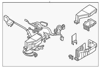 Genuine Mitsubishi Wire Harness 8501L981 • $1338.63