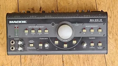 Original Mackie Big Knob Studio Monitor Controller Command System • £65
