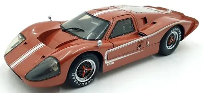 Exoto 1/18 Scale Diecast 18055 1967 Ford GT40 Mk IV Test Car Le Mans Copper Met • $568.31