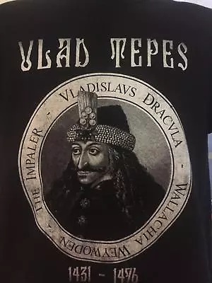 Vlad Tepes T-shirt Double Sided • $24.95