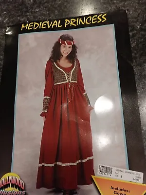 Costume Medieval Renaissance Princess Sz L • $50