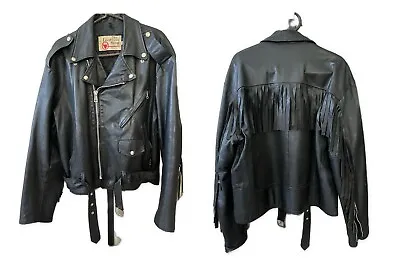 Vintage Motorcycle Jacket 1960’s • $100