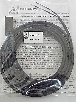 £39.69 • Buy Pneumax Reed Switch 1500.D.C, 2 Metre Lead ,Magnetic Cylinder Sensor,Reed Switch