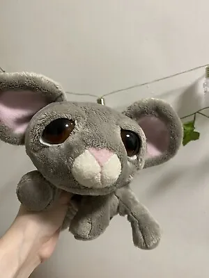 Suki Lil Peepers Mouse Large Eyes Beanie Plush Soft Rat • £15