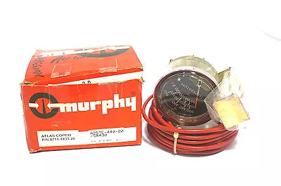 New Murphy A25te-440-20-sr430 Temp Gage 10-70-3642  9711-1833-26 • $450