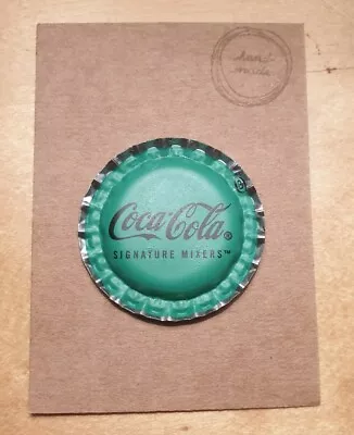 Bottle Cap Fridge Magnet Coca Cola. Green • £2.55