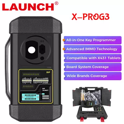 LAUNCH X431 X-PROG 3 Car Key Programmer Immobilizer Tool Smart Keys Remote IMMO • $529