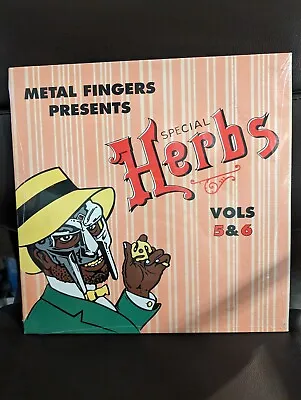 Metal Fingers - Special Herbs Vol. 5 & 6 Vinyl LP Album Brand New Sealed! • $32.99