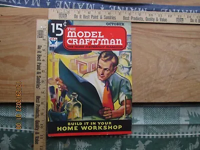 The Model Craftsman The Home Mechanics Magazine October 1933 • $9.99