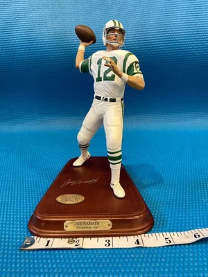 $59.99 • Buy Danbury Mint New York Jets Joe Namath  Broadway Joe  Figurine
