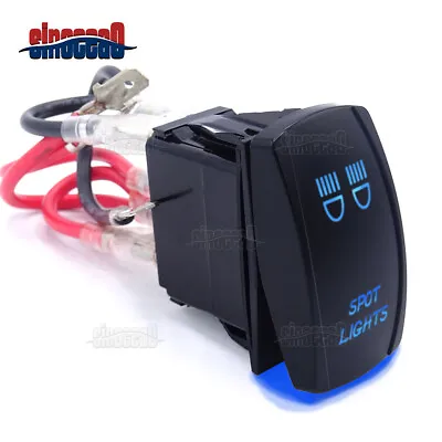 Blue Backup Rear LED Light Rocker Switch For Polaris Ranger 570 RZR 900 XP 1000 • $4.54