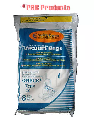 Oreck Type CC Upright XL Vacuum Cleaner Bags HEPA Allergen Or Micro Filtration • $15.47