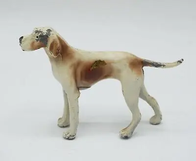 Dog Figurine Cast Metal Pointer • $24.99