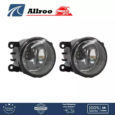Pair Front Clear Lens Bumper Fog Light Lamps Assembly For Ford Focus Mustang • $18.03