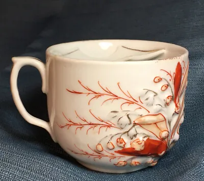 Antique Porcelain Mustache Cup Hand-Painted • $5.99