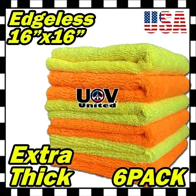 Lot Microfiber Cleaning Cloth Towel Rag No-Scratch Polishing Detailing Buffing • $15.50