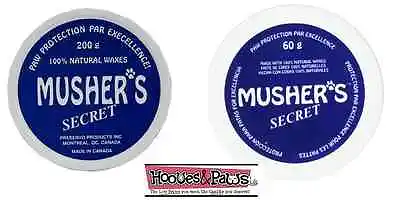 Musher's Secret Dog Paw Protection Wax Moisturizer Invisible Boot Pet Puppy Snow • $51.98