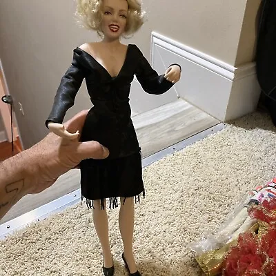 $49.99 • Buy Marilyn Monroe Franklin Mint Porcelain Doll From  Some Like It Hot  Read