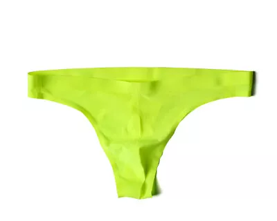 Men's Sexy Soft Ice Silk Underwear Seamless Breathable Low Waist Thong • $9.97