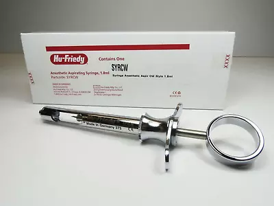 Hu-friedy Syringe Anesthetic Aspir CW Style 1.8ml SYRCW (x2) • $144.95