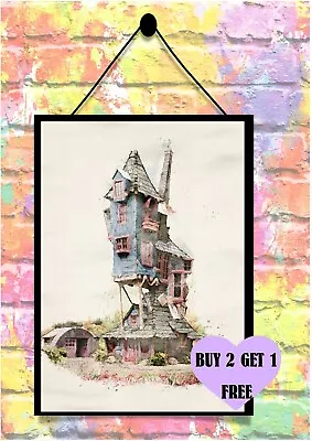 £2.75 • Buy BUY 2 GET 1 FREE Harry Potter WEASLEY BURROW Print Poster Wall Art Gift