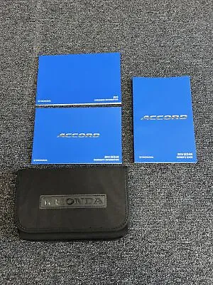 2019 Honda Accord Owners Manual Guide Set Mesh Case Booklet Consumer Info Sedan • $24.99