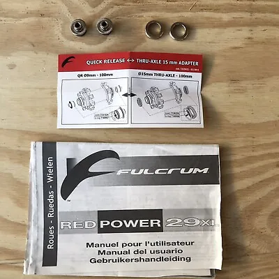 Fulcrum Wheel Adapter  Multi-set • $49.99