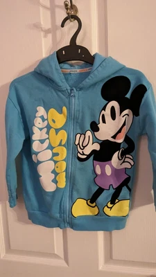£4.99 • Buy Mickey Mouse Zip Up Hoodie