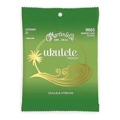 Martin Premium Polygut Ukulele Soprano Strings (M605) • $8.99