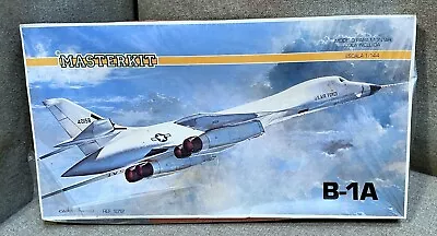 Vintage Masterkit B-1A Lancer USAF Supersonic Heavy Bomber 1/144 Sealed 1990s • $2.99