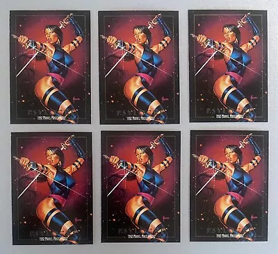 1992 Marvel Masterpieces Psylocke #nno Promo Card • $4.99