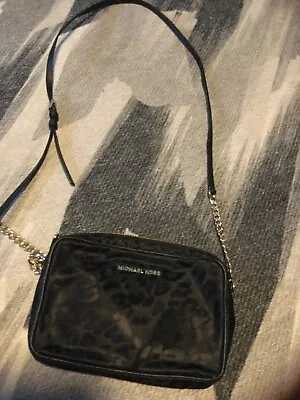 Nwot Michael Kors Black & Gold Animal Print Purse • $45