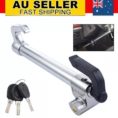 1x Steering Wheel Lock Anti Theft Security The Club Clamp Clutch Pedal Strength • $26.59