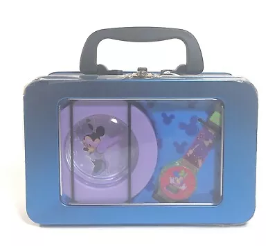 Minnie Mouse Watch And Clock Set In Suitcase Lunchbox Case • $17.99