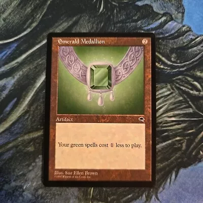 Magic The Gathering: Emerald Medallion - Tempest NM/Never Played • $14.95